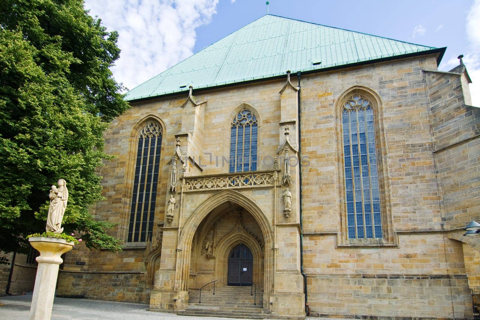 Back of Erfurt Cathedral