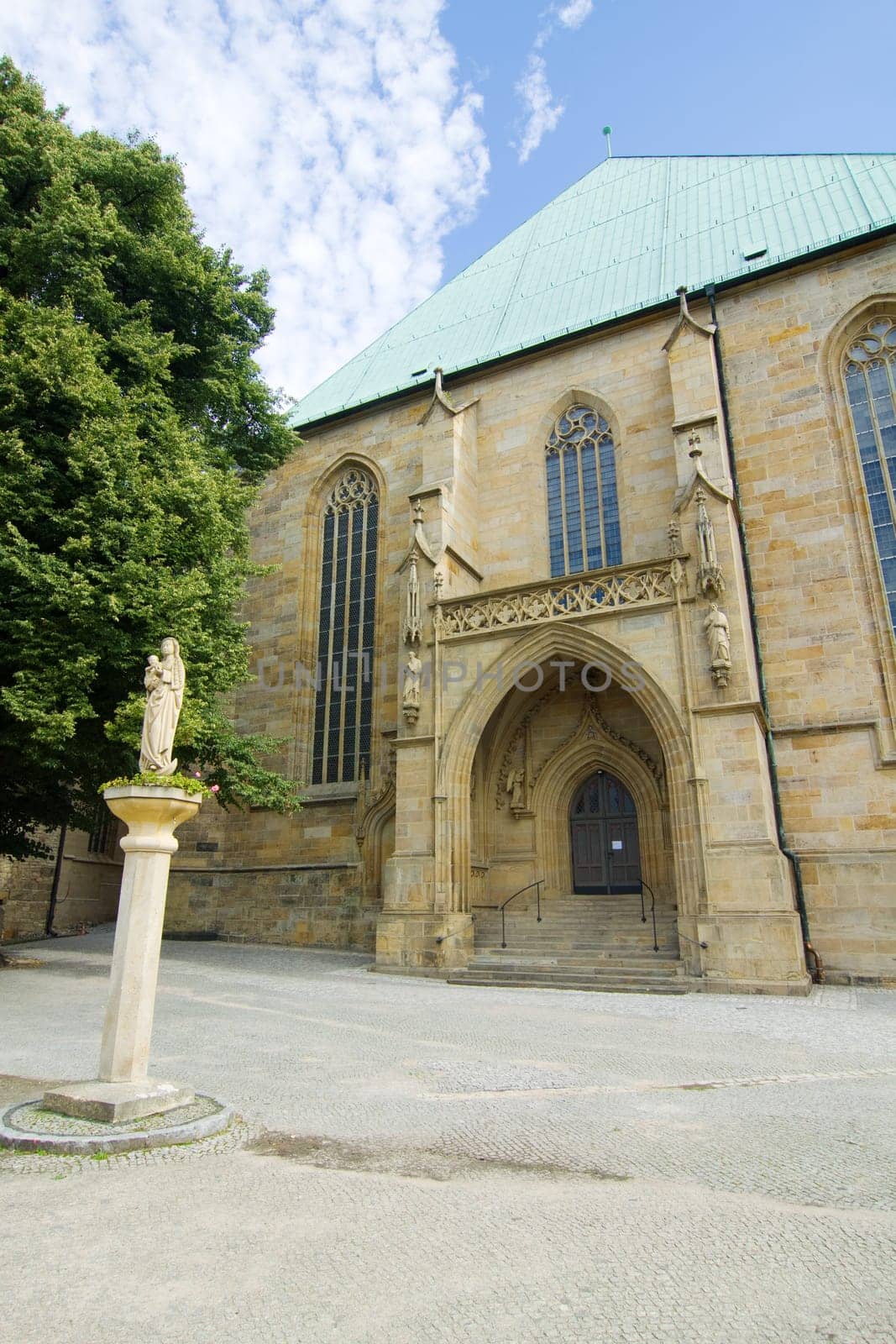 Back of Erfurt Cathedral