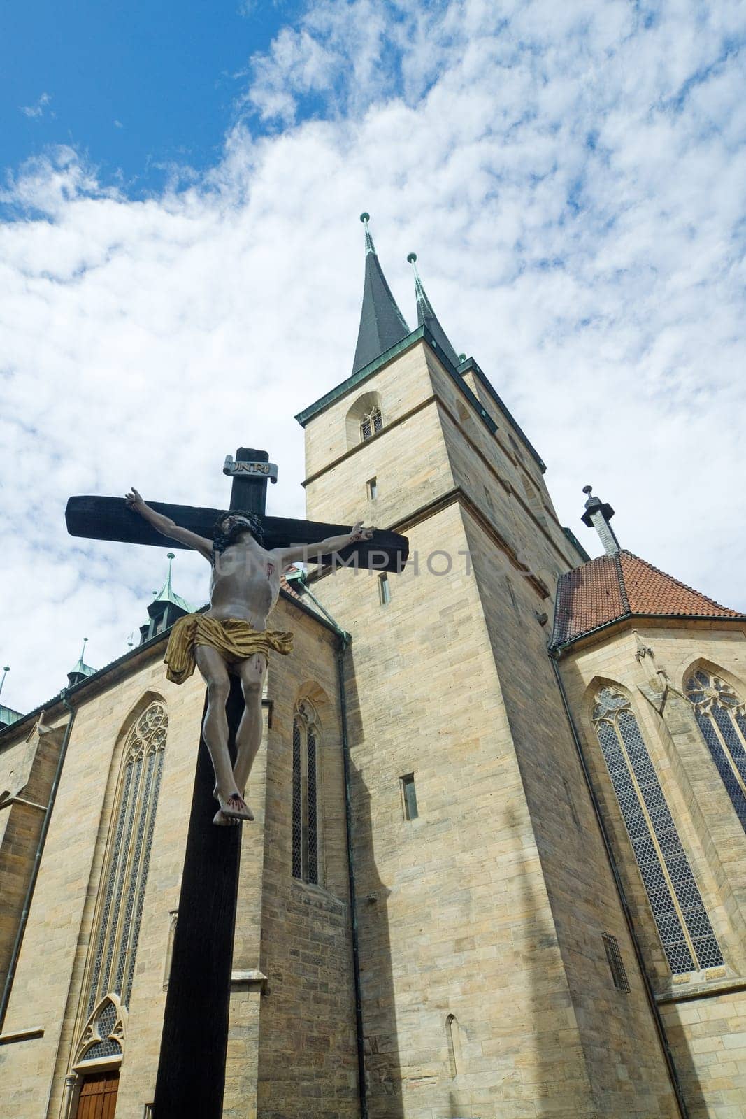 Jesus on the cross from Erfurt Cathedral
