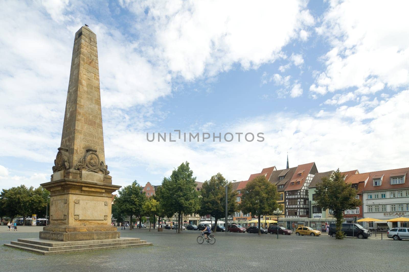 Obelisk on Erfurt's market square