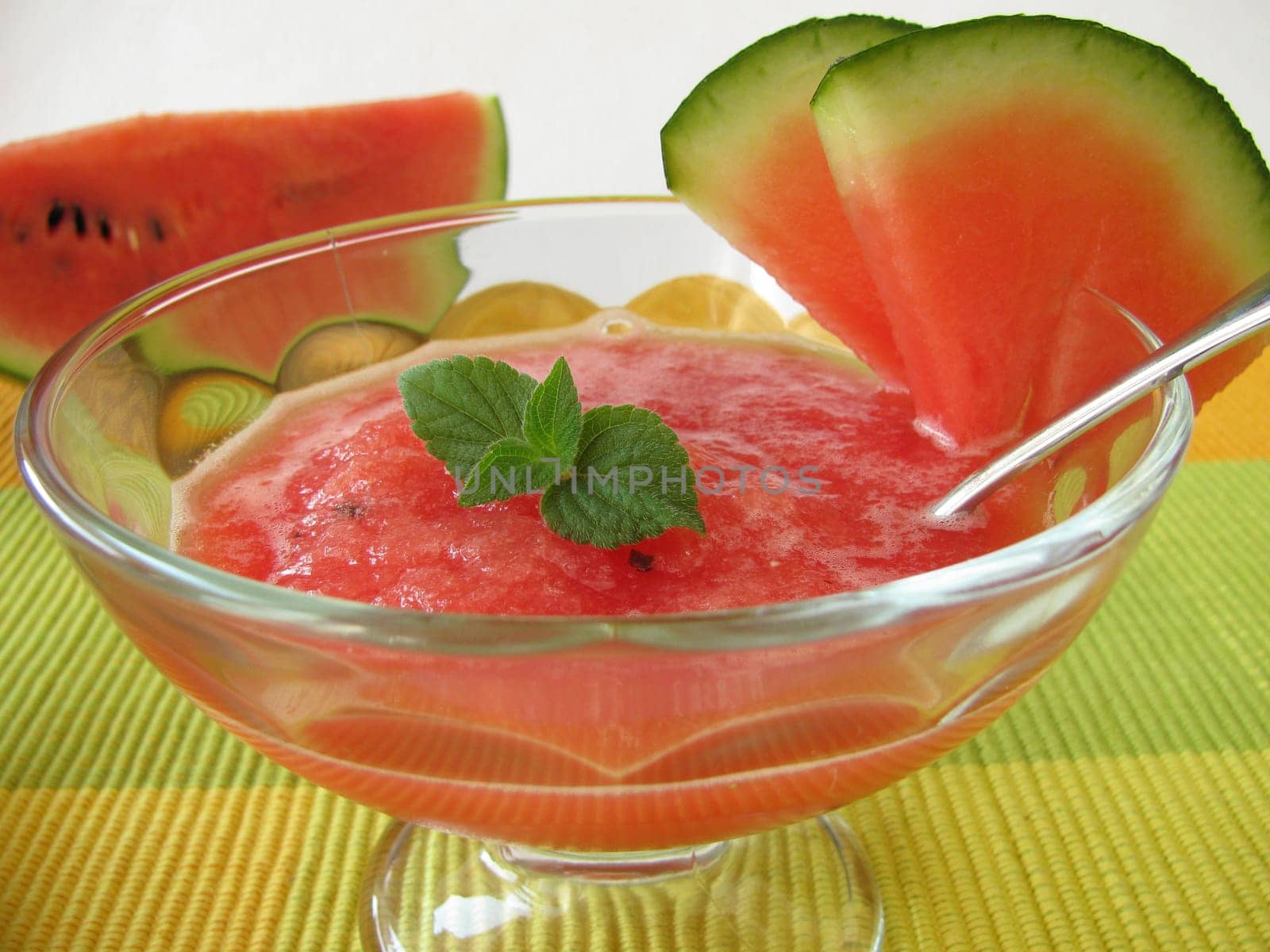 Melon sorbet