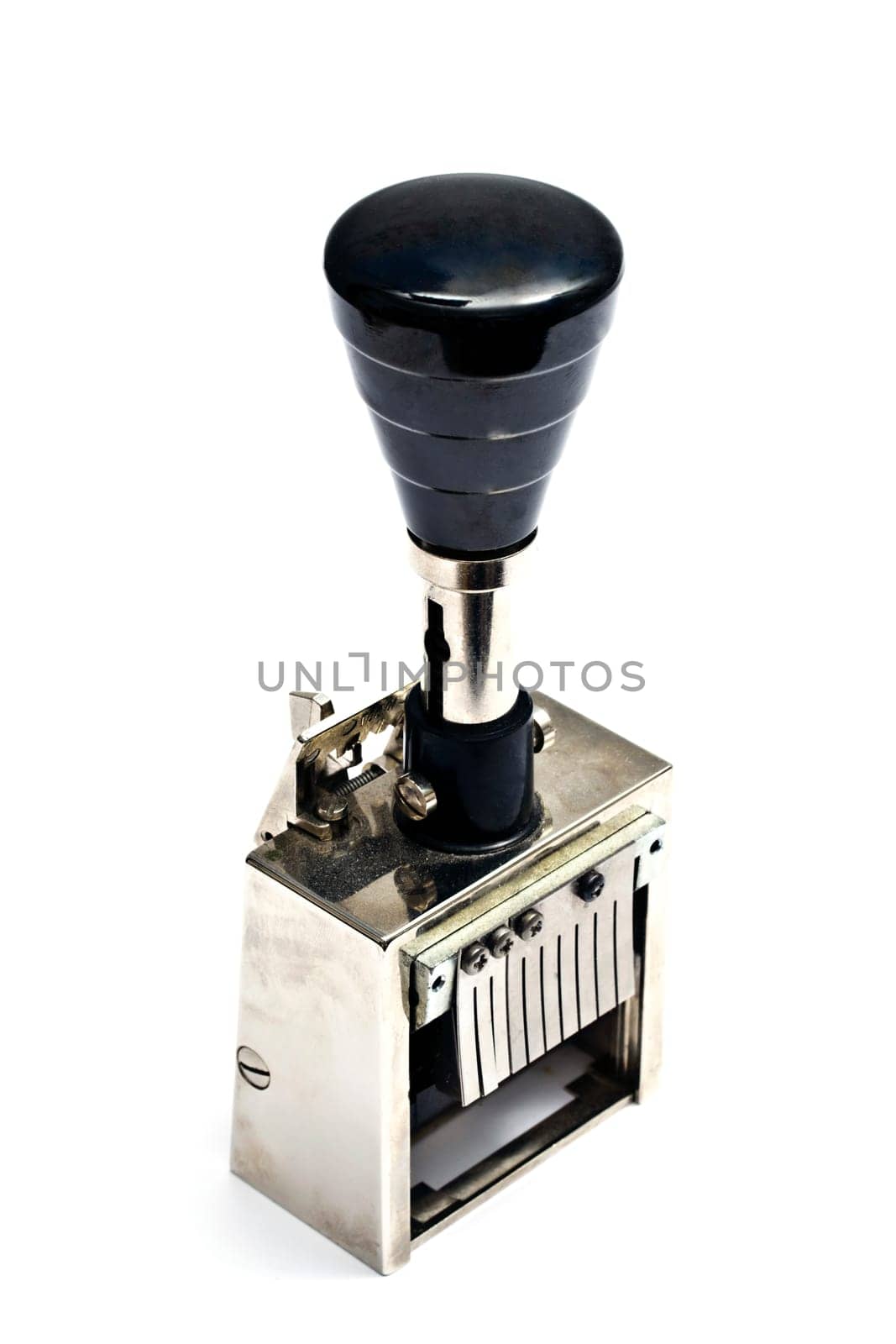 Rubber stamp on white background