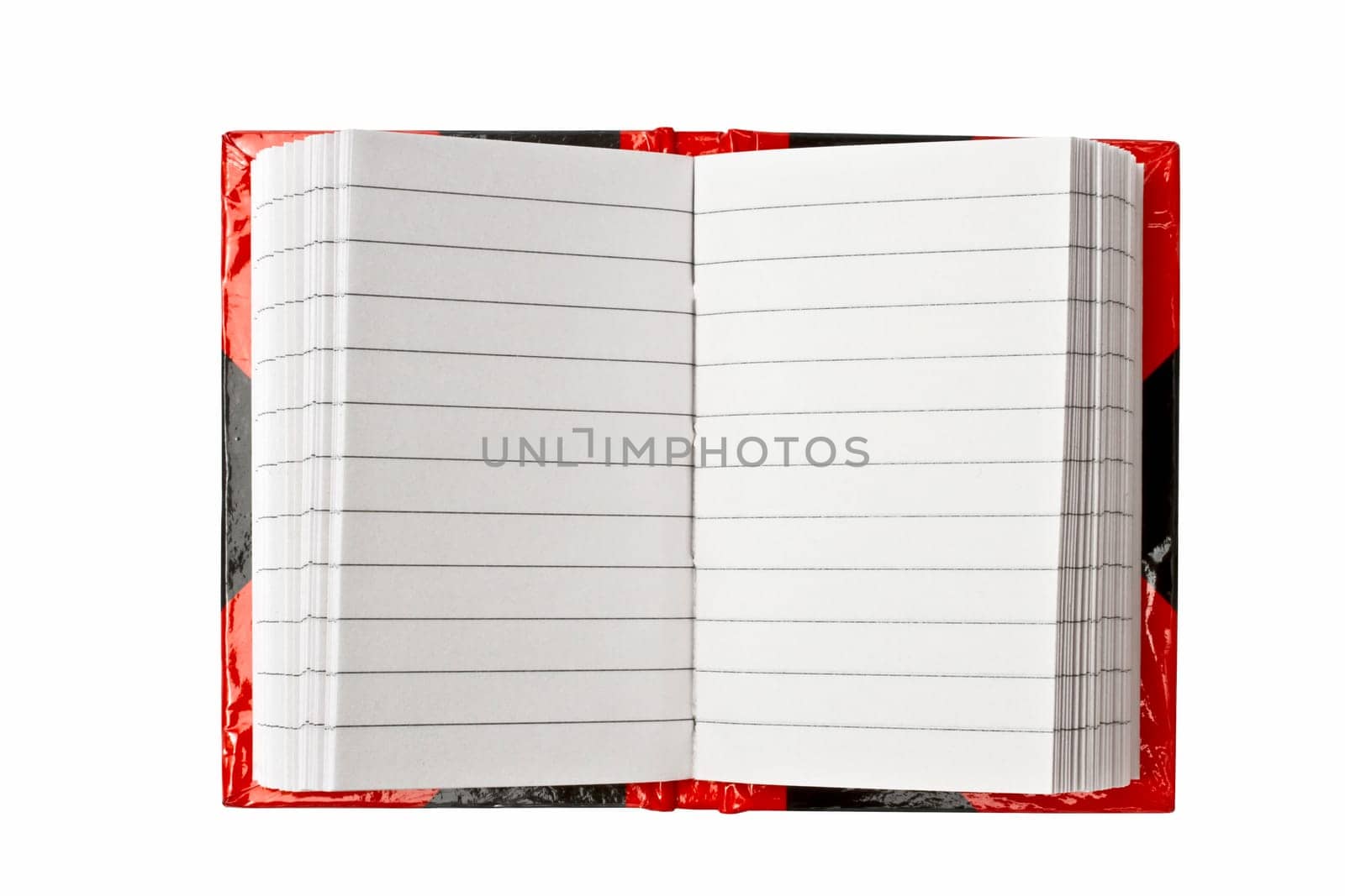 Note book with blank lined paper