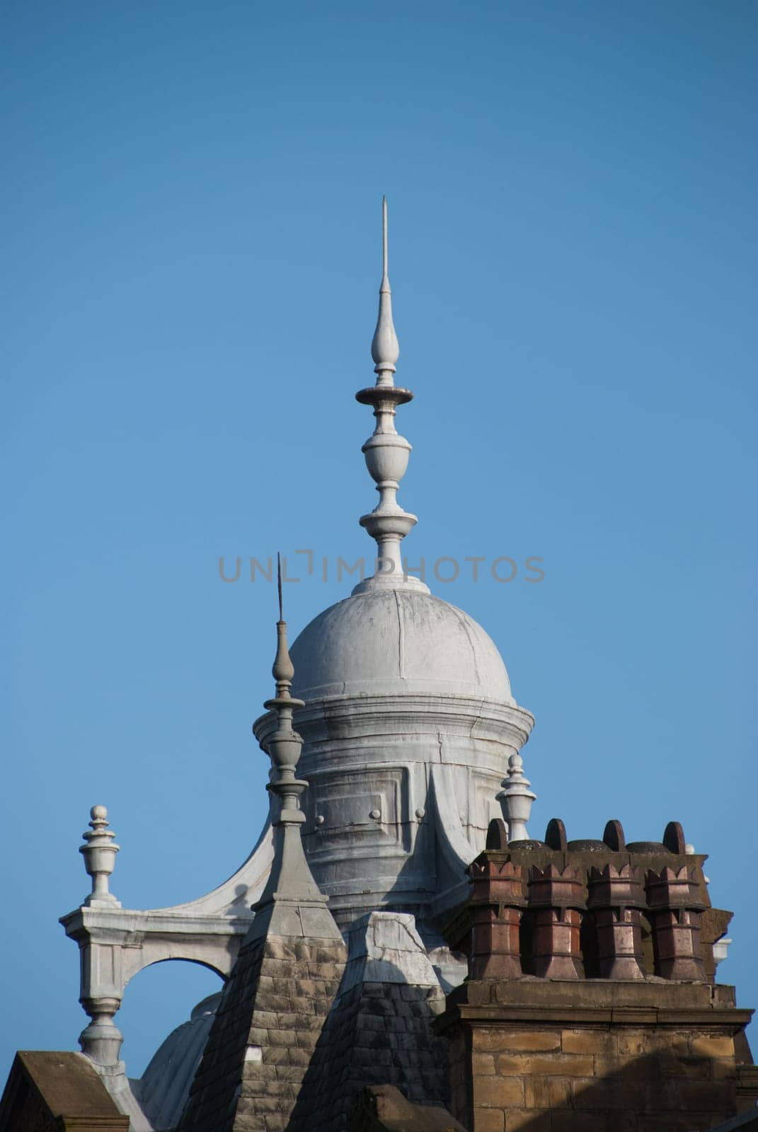 Decorative Dome on top of Victorian Market Hall Halifax,Yorkshire