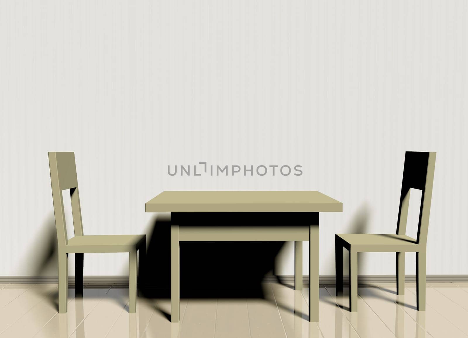 table and chairs