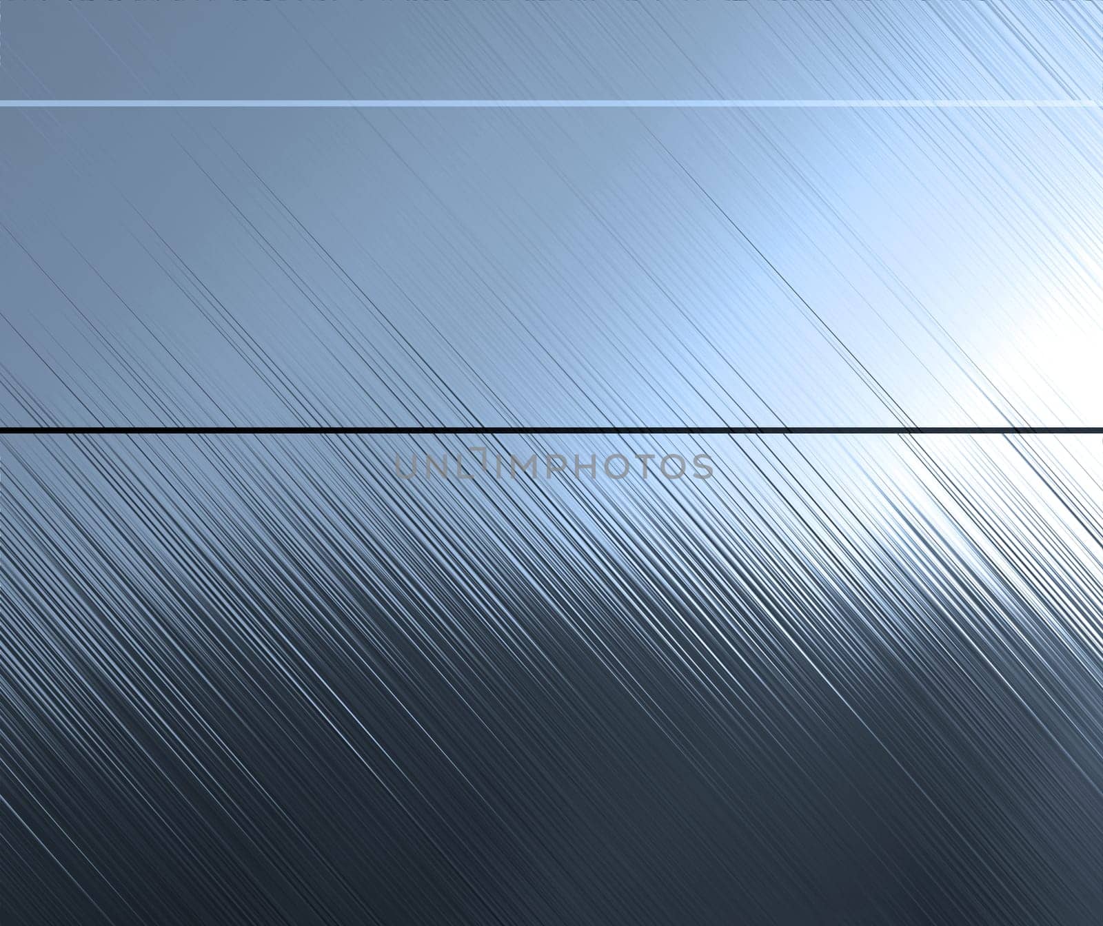 highly polished and reflective stainless steel background