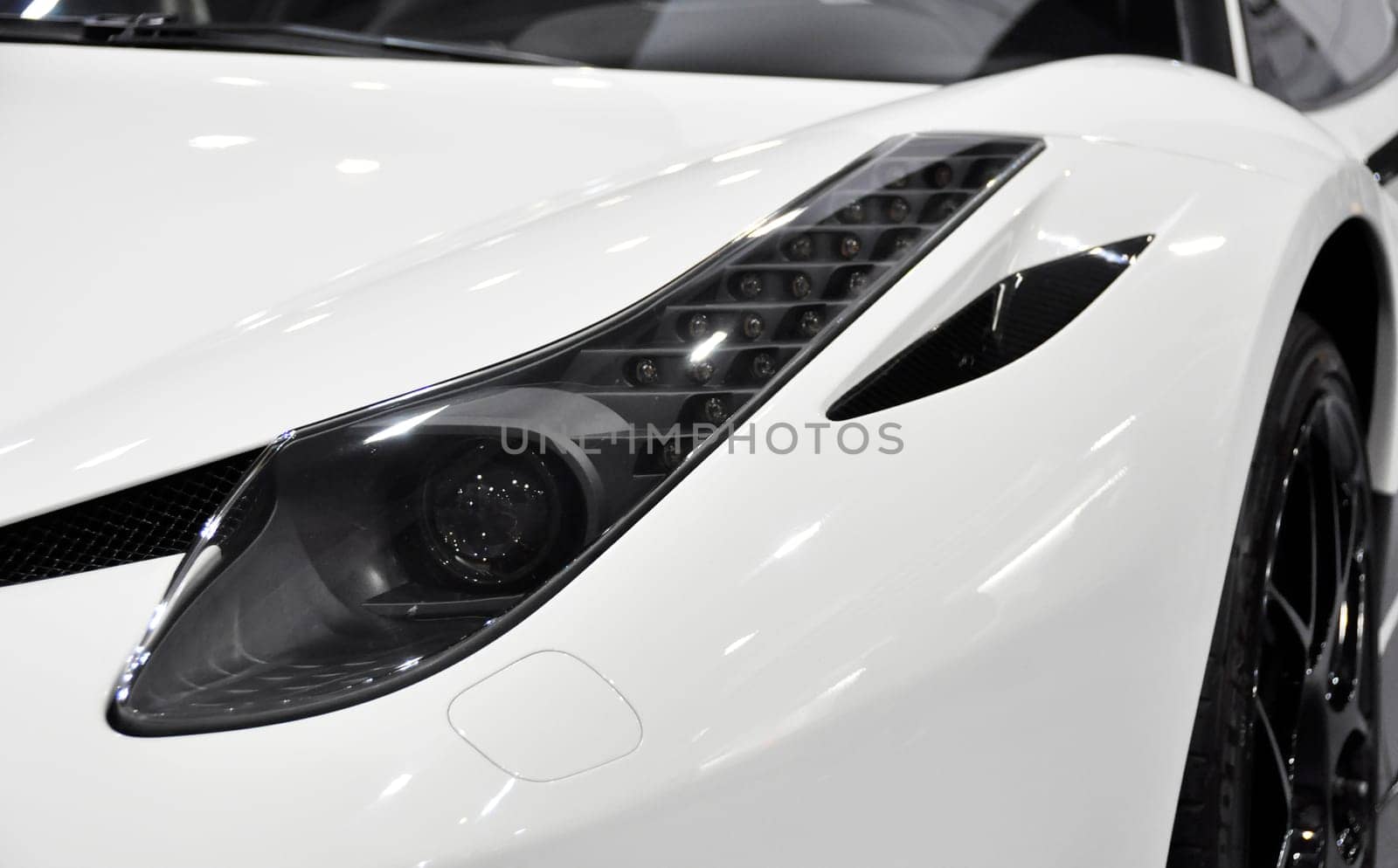 Detail of a Ferrari 458 Italia