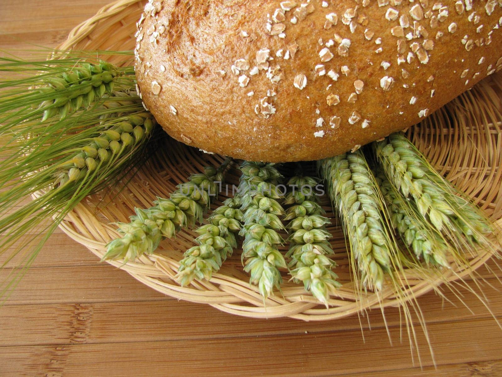 Wholemeal bread and cereals