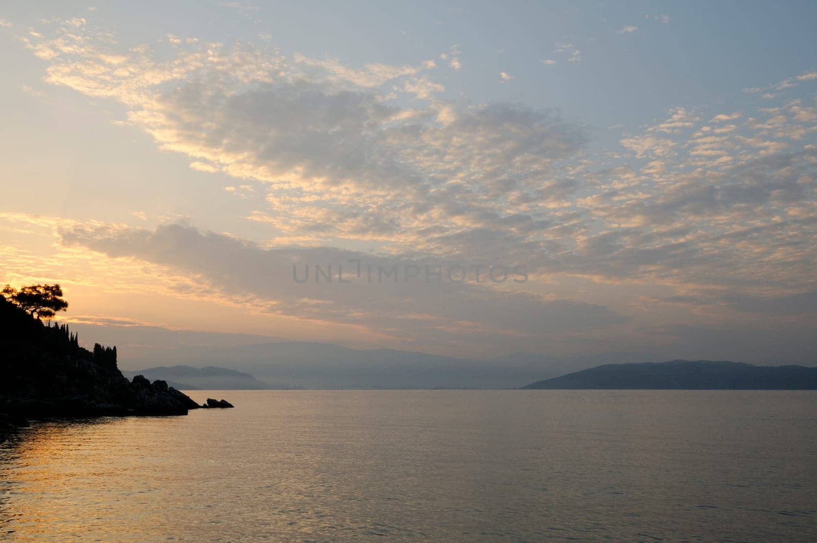 Corfu Island,Greece,View from Corfu Island over the Mediterranean Sea