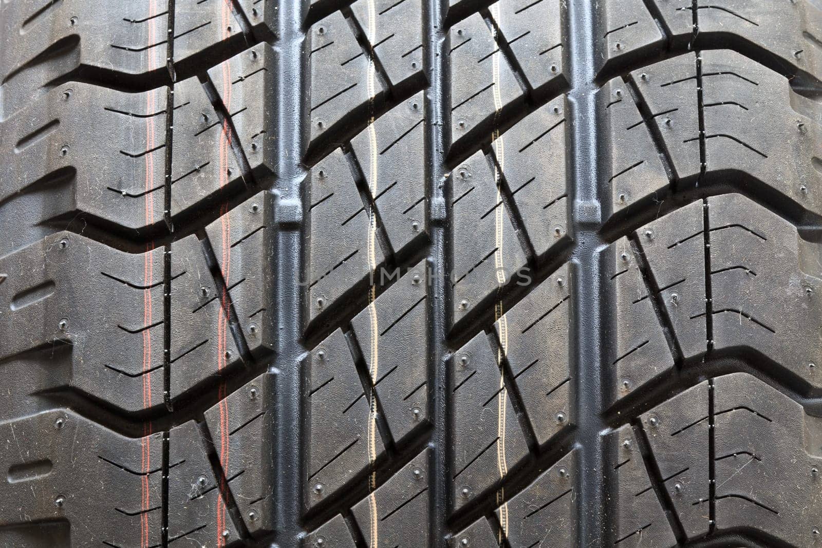 a beautiful detail of a car tyre