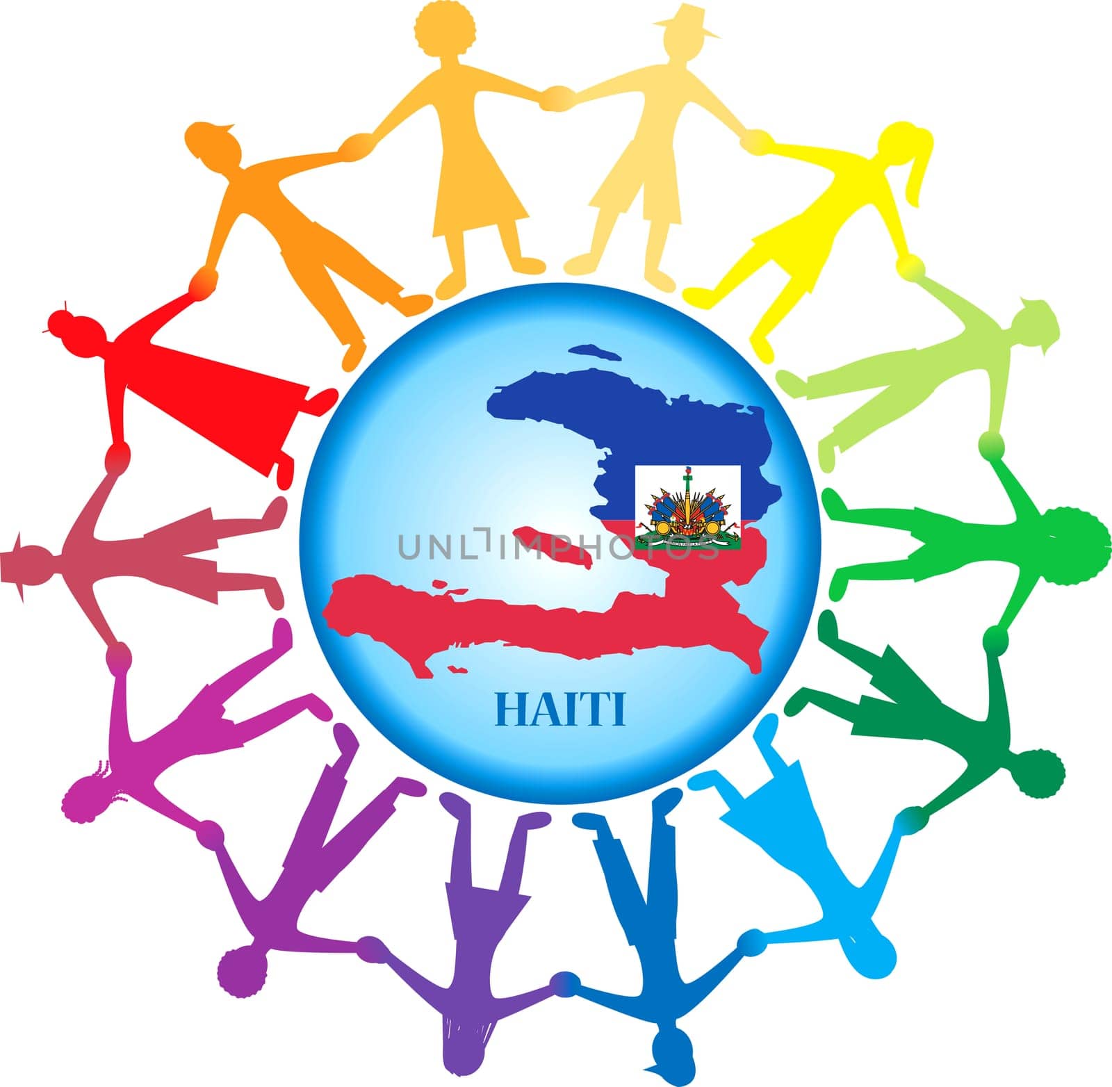 People all around the world helping Haiti after the Earthquake in Port-Au-Prince, Haiti on Tuesday January 12, 2010..
