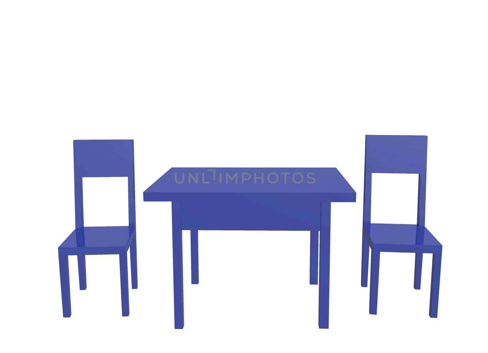 table and chairs