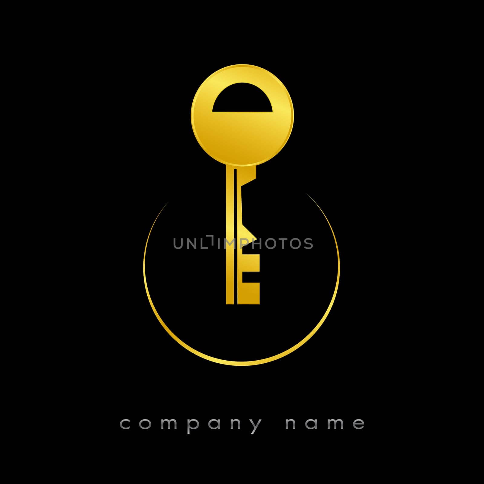 Logotype for real estate, agency