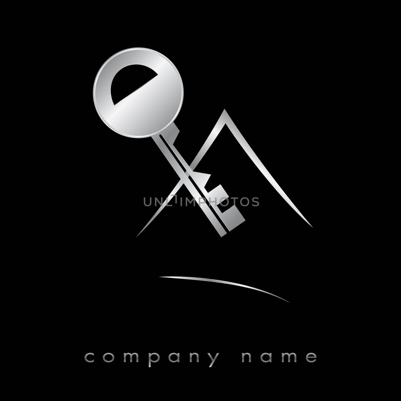 Logotype for real estate, agency