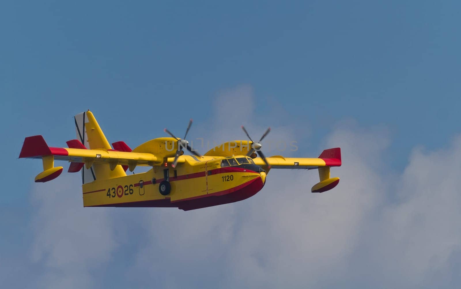 Seaplane, Forest Service fire anti Español.43 Group Air Force.