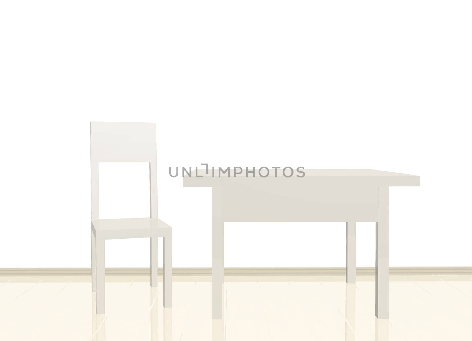 table and chairs