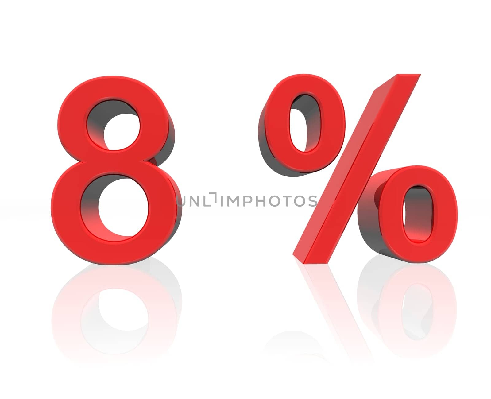 8 percent