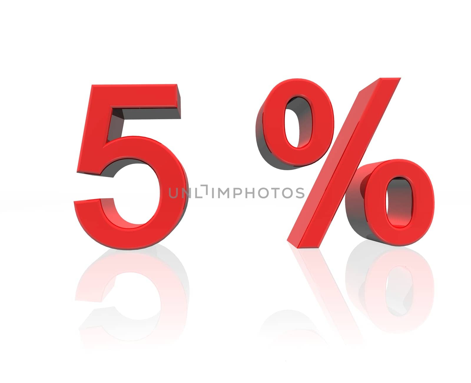 5 percent.0 percent