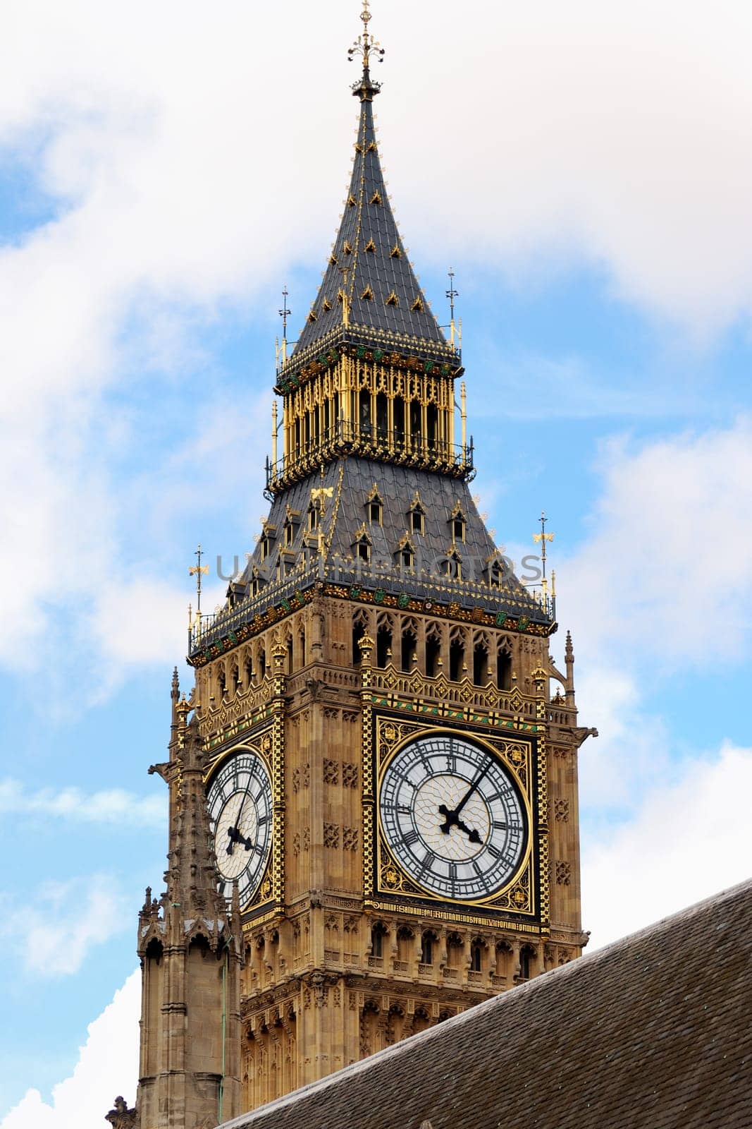 view of tower at parliament