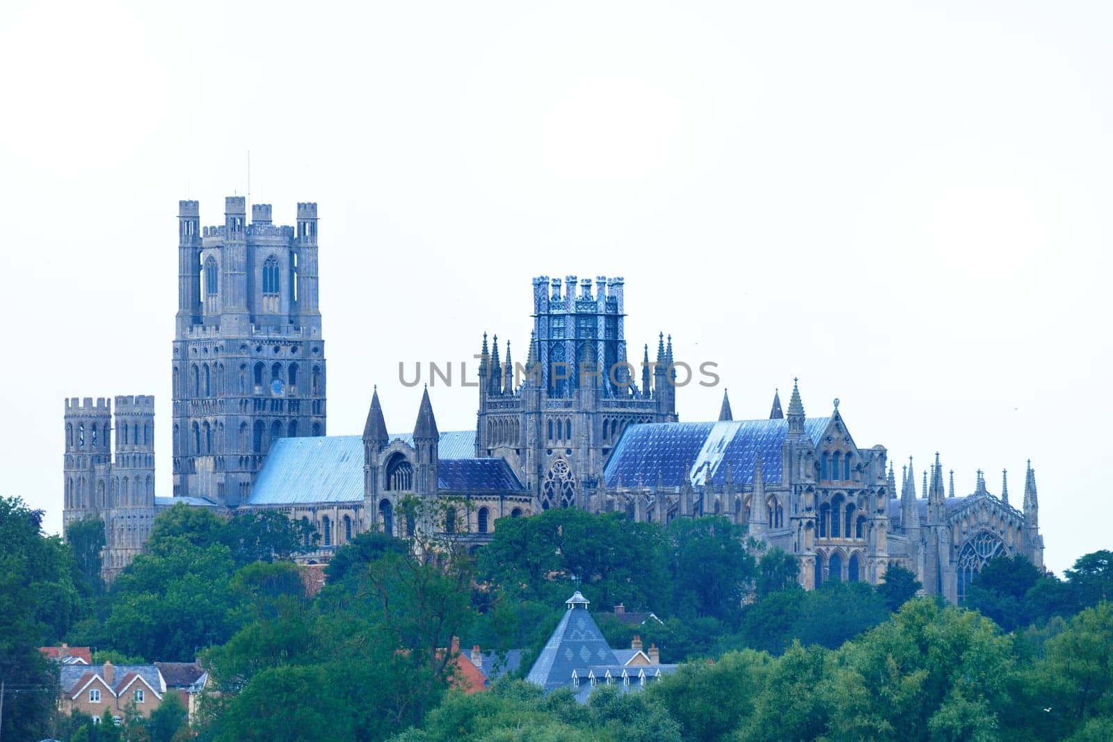 Ely cathedral from a distancce