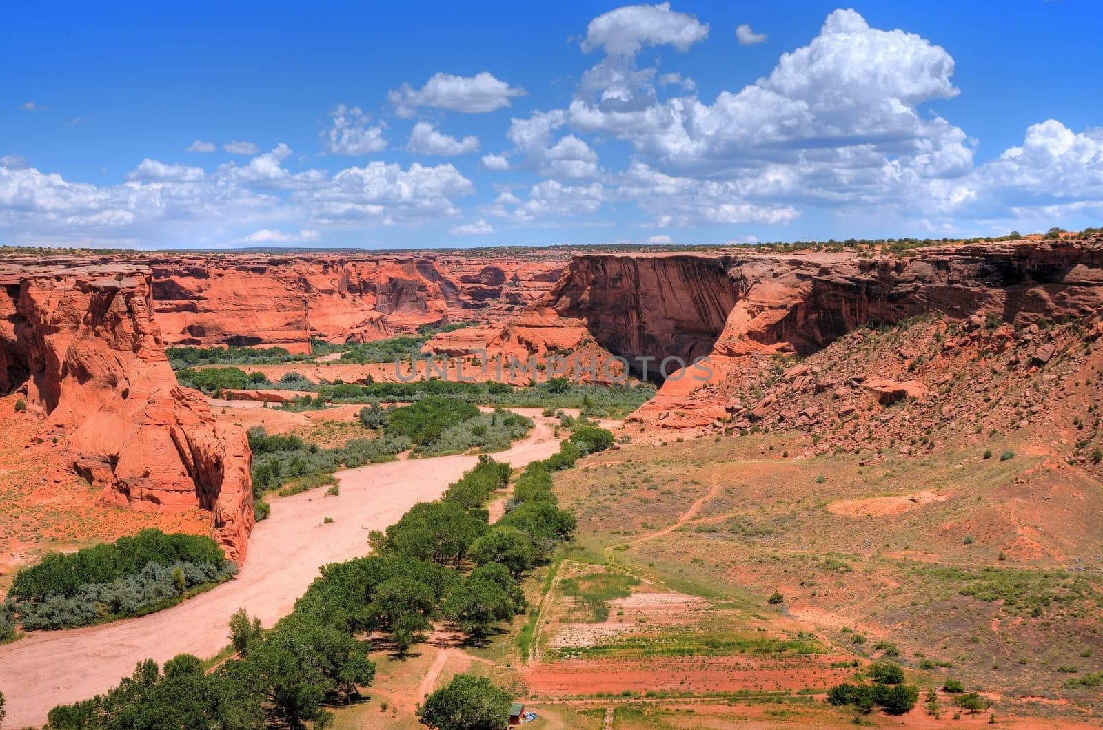 Canyon de Chelly entrance the Navajo nation