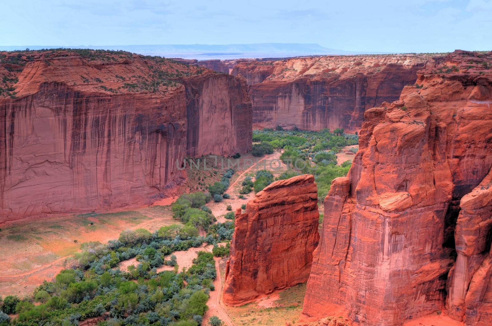 Canyon de Chelly entrance the Navajo nation
