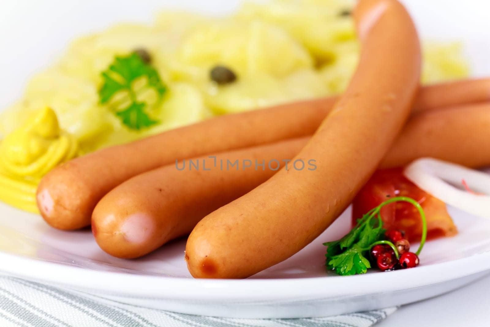 Wiener - Frankfurter with potato salad