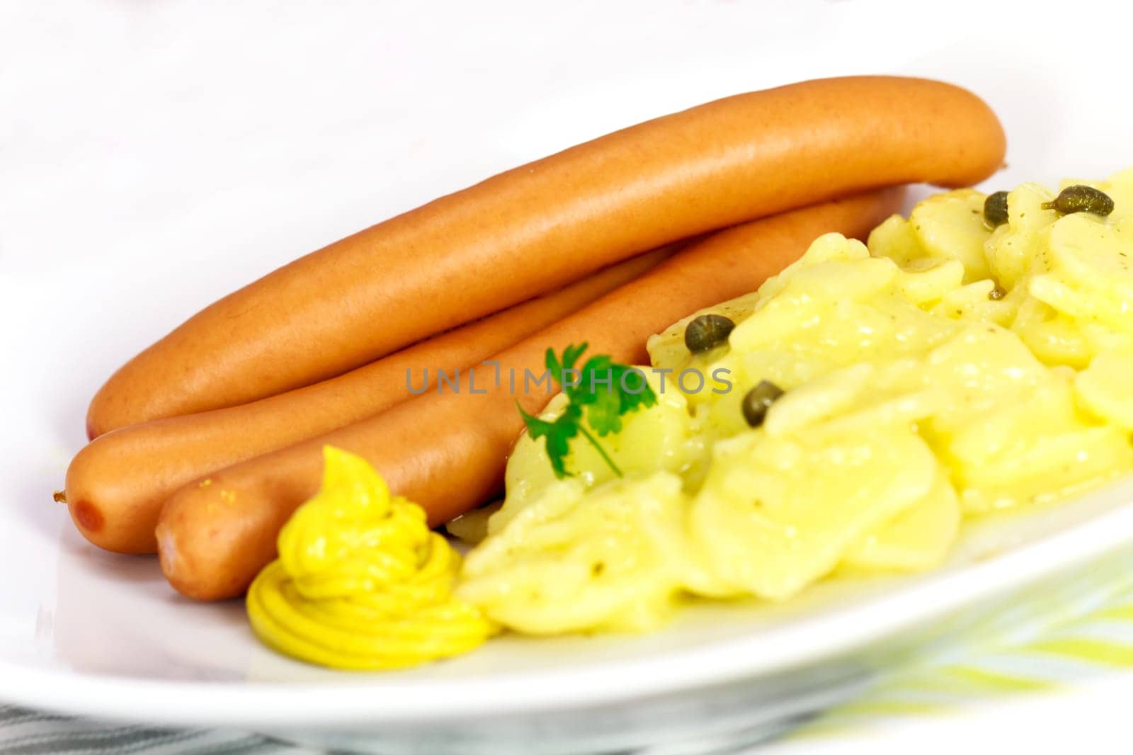 Wiener - Frankfurter with potato salad