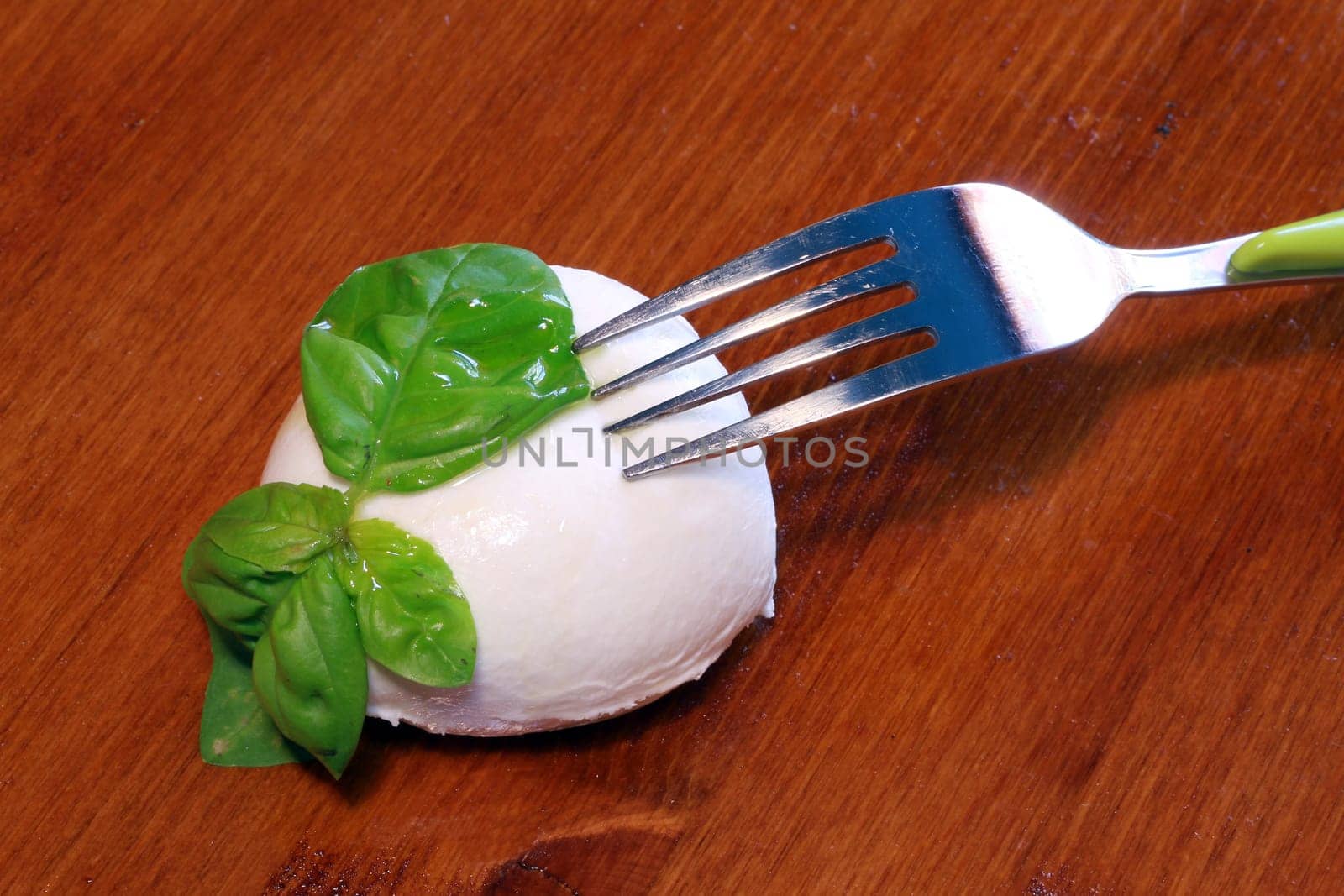 italian mozzarella with fresh tomatoes