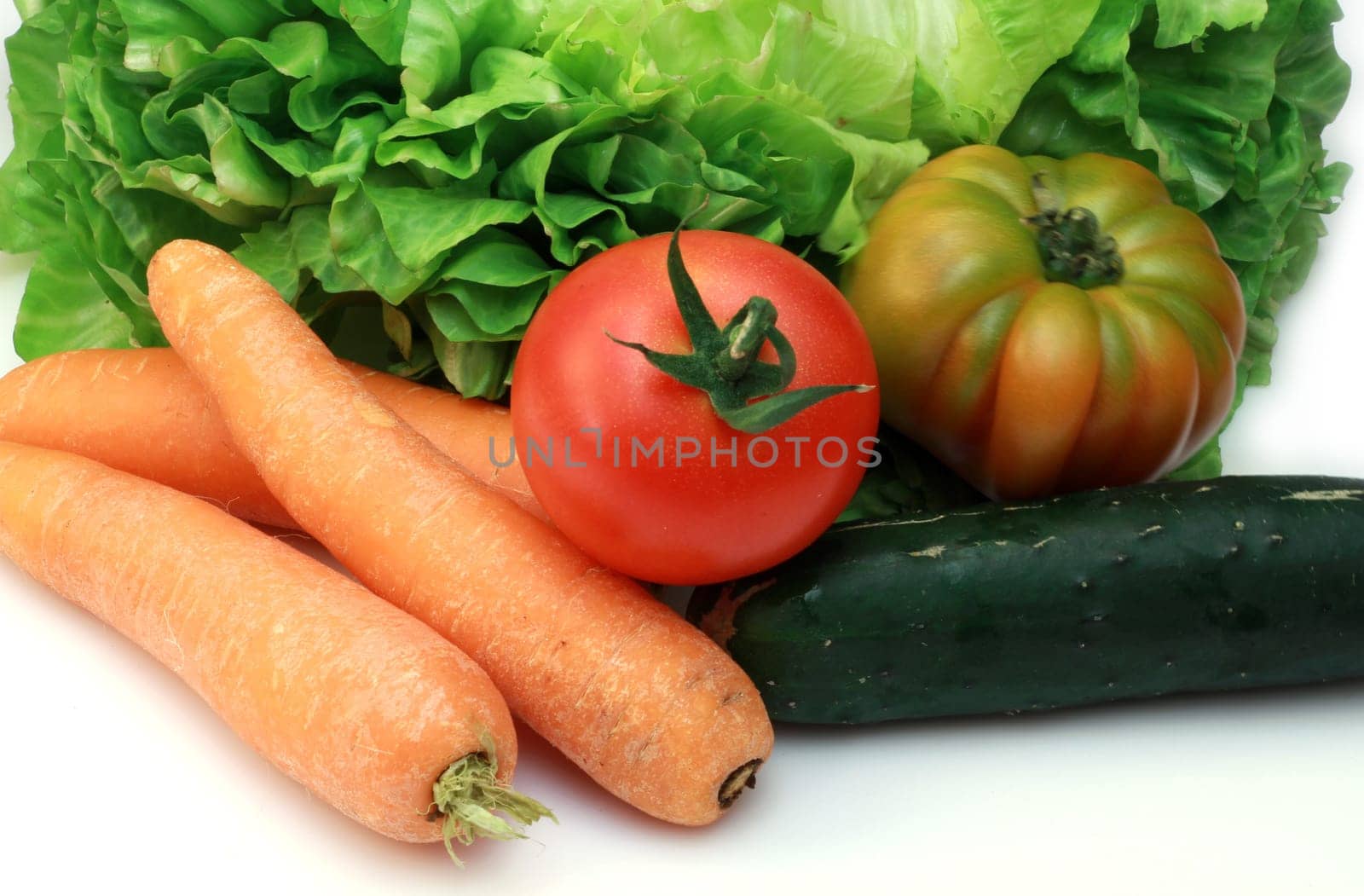 some mixed fresh vegetables