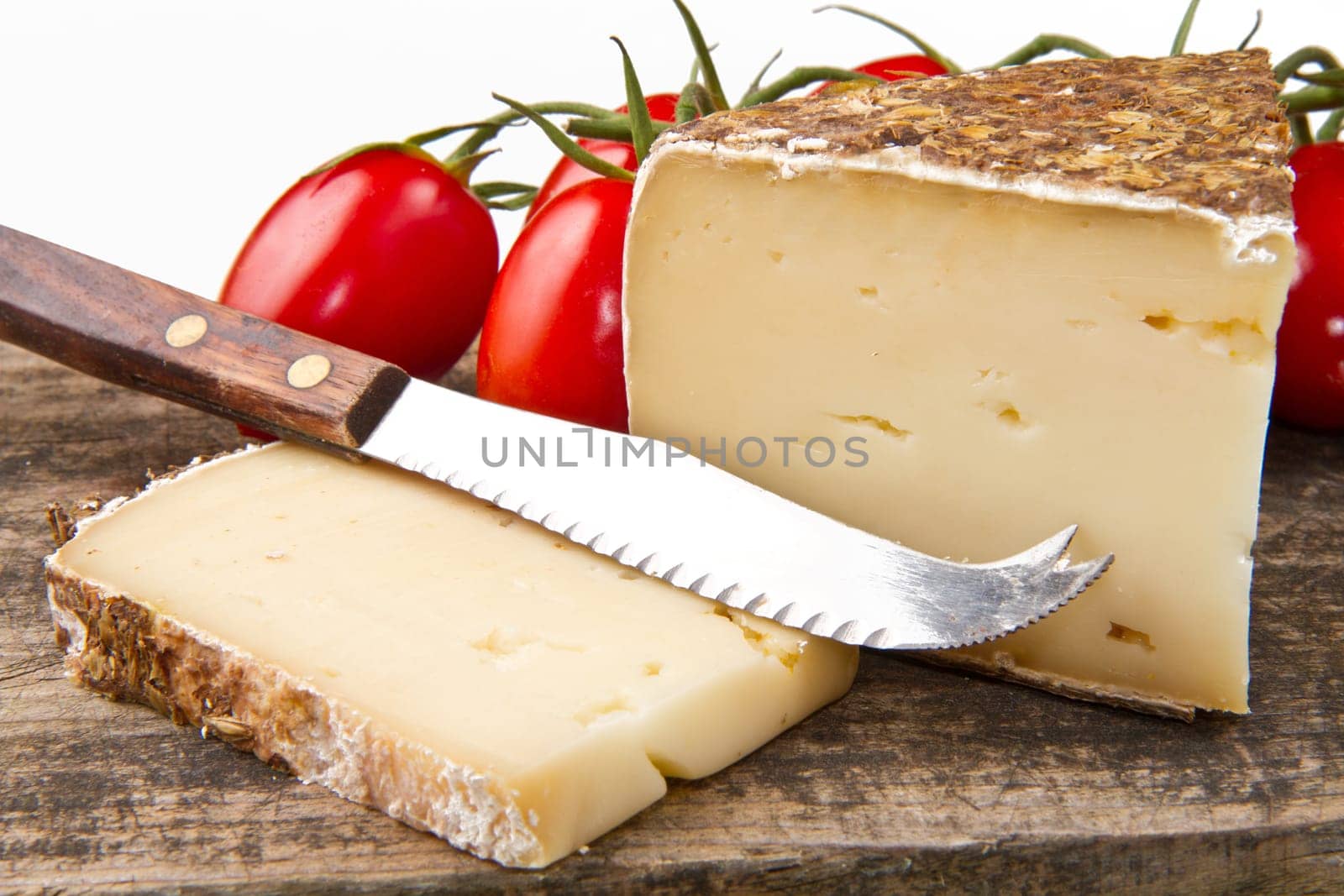part of aged italian cheese