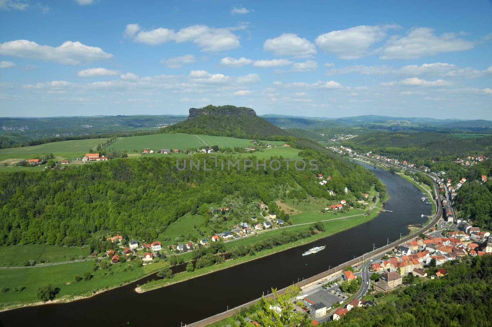 Lilienstein on the Elbe