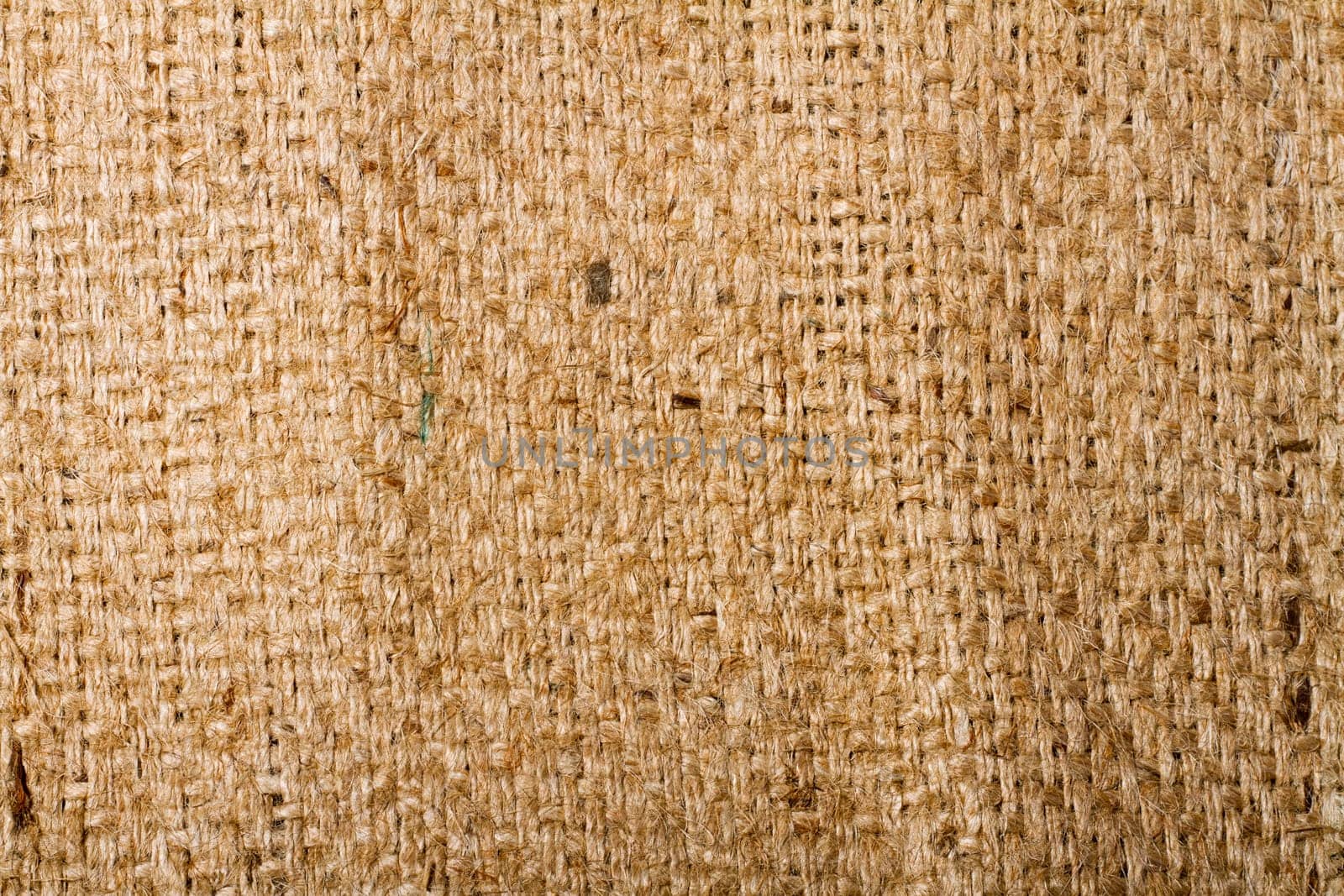 Close up view detail of some sacking texture.