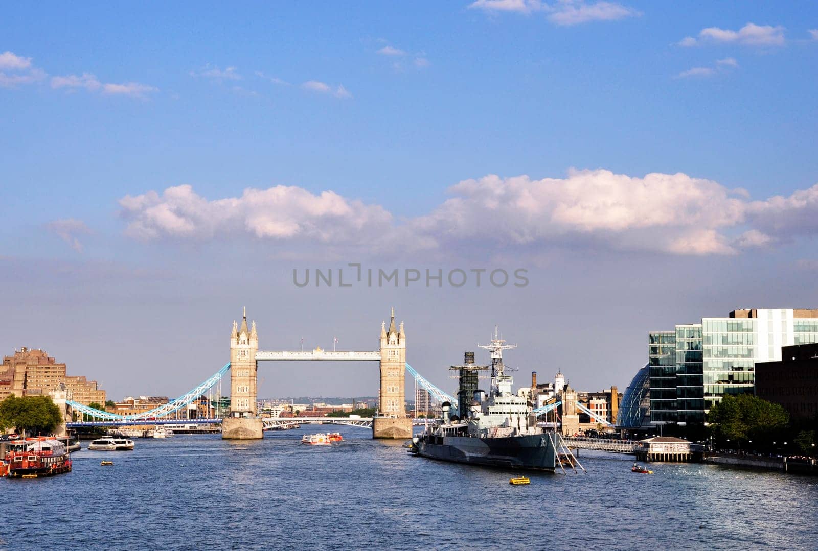 Tower Bridge in London, UK