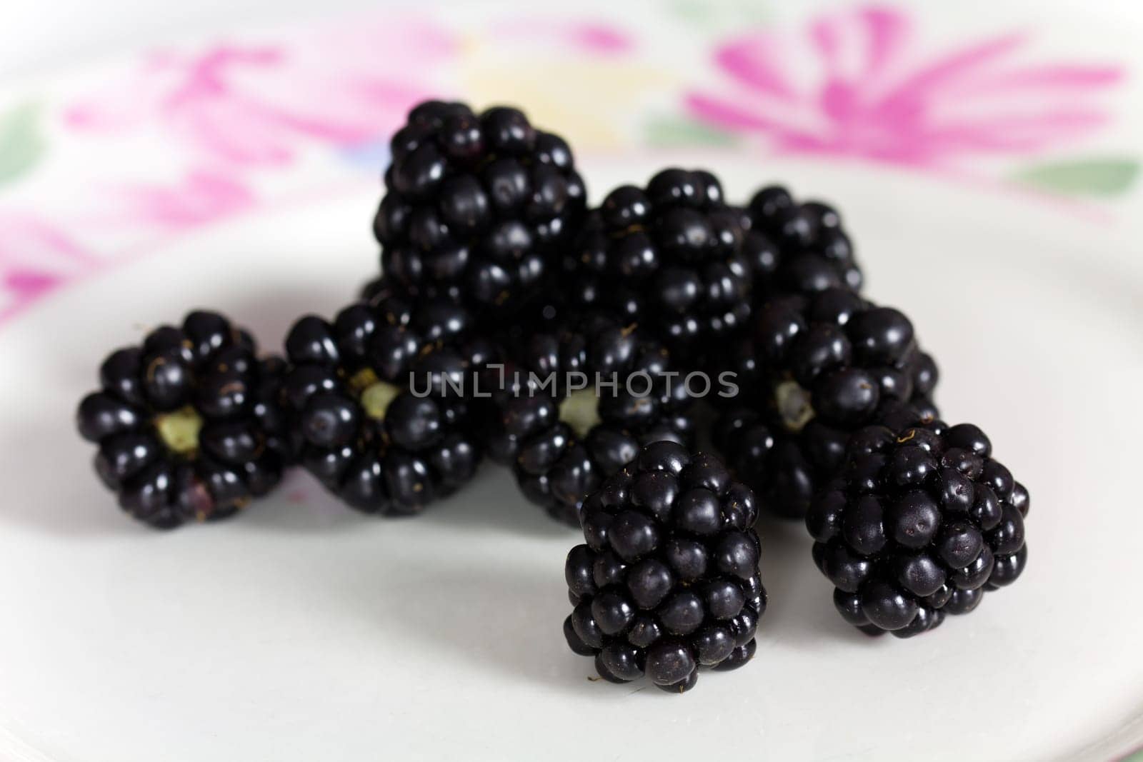 Fresh blackberries