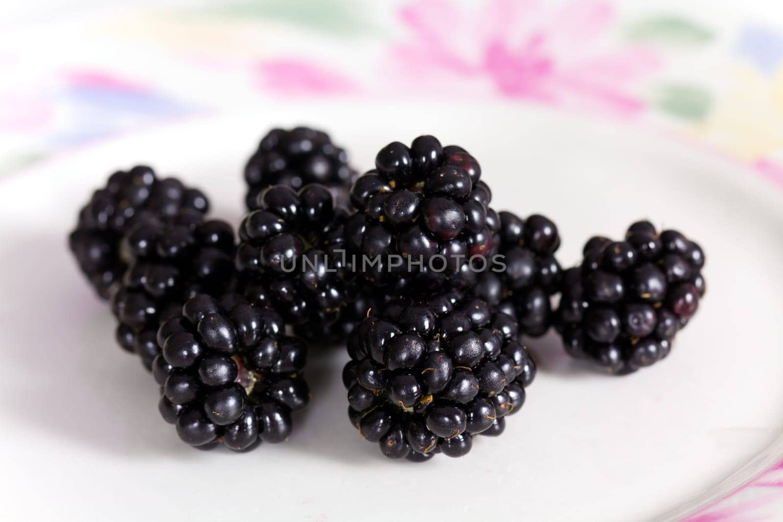 Fresh blackberries