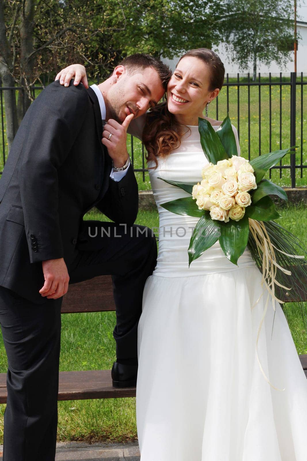 Bride and groom