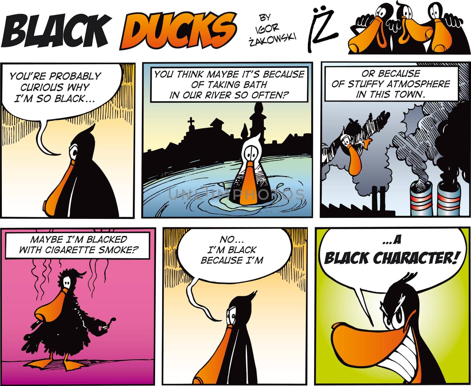 Black Ducks Comic Strip episode 67