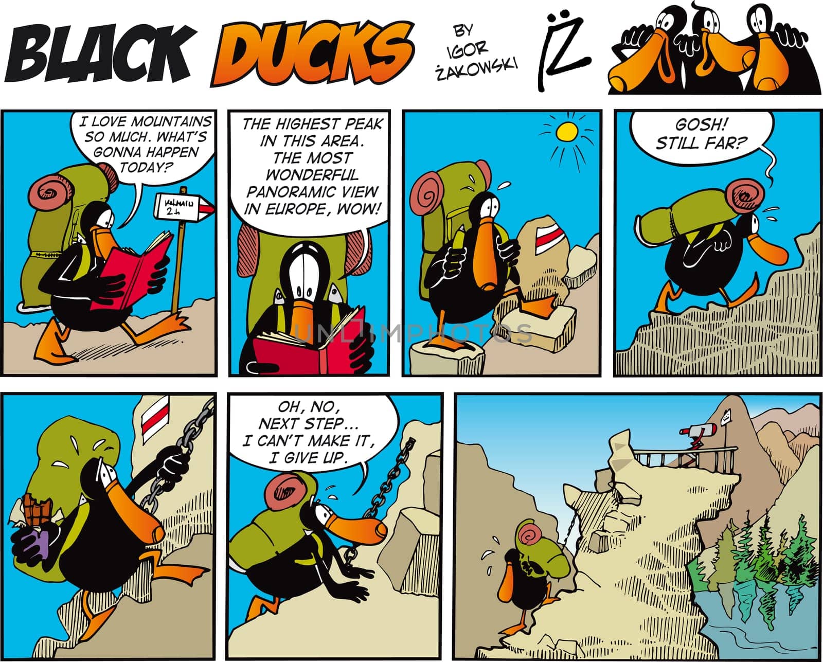 Black Ducks Comic Story episode 70