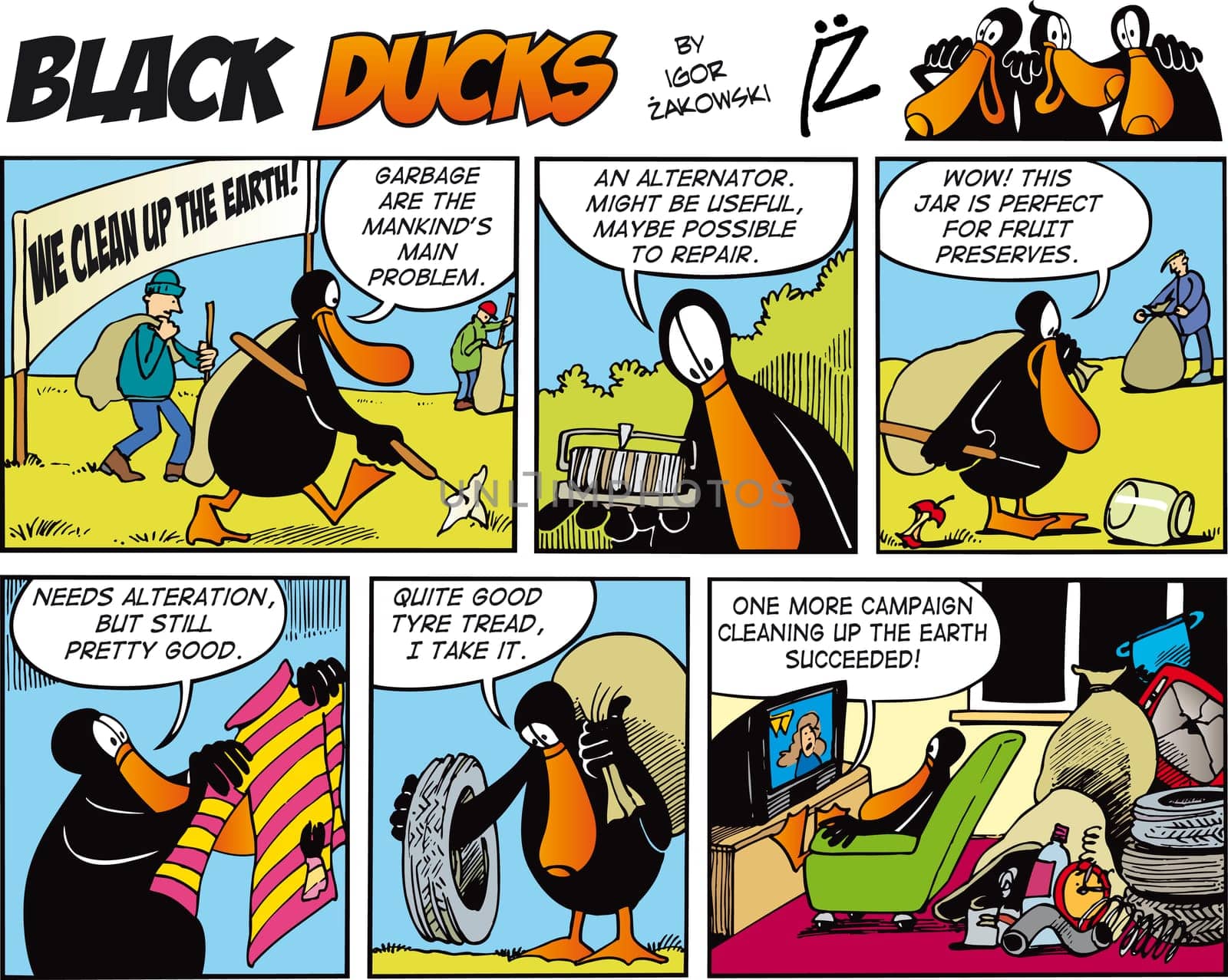 Black Ducks Comic Story episode 72