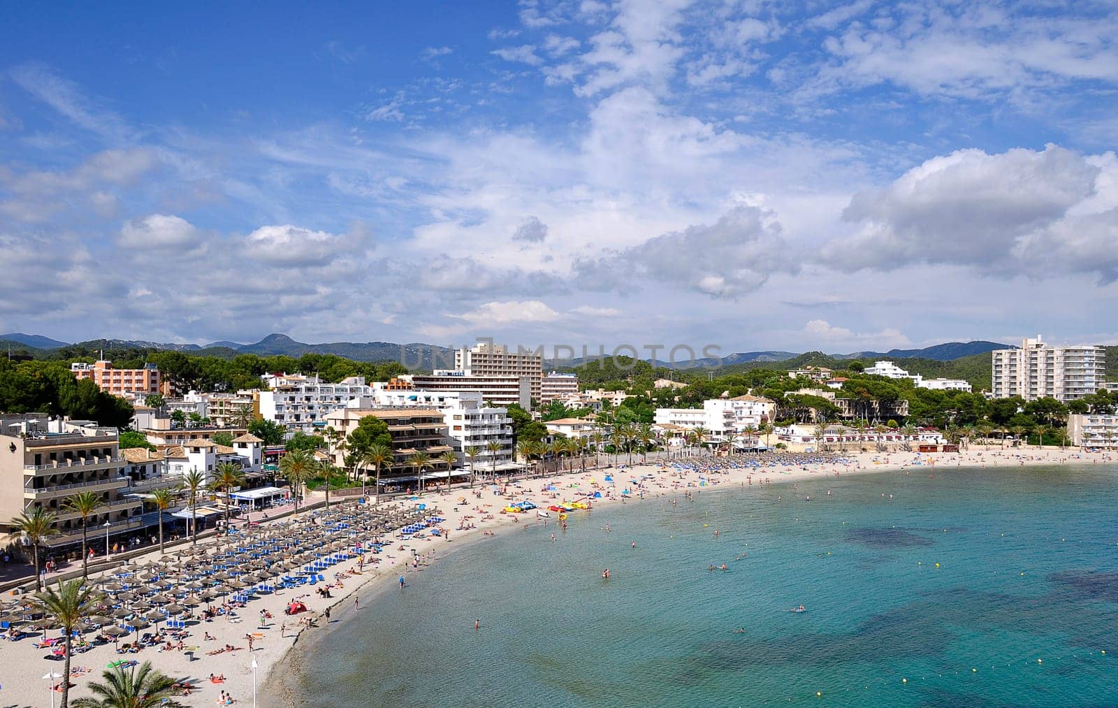 Bathing bay in Mallorca