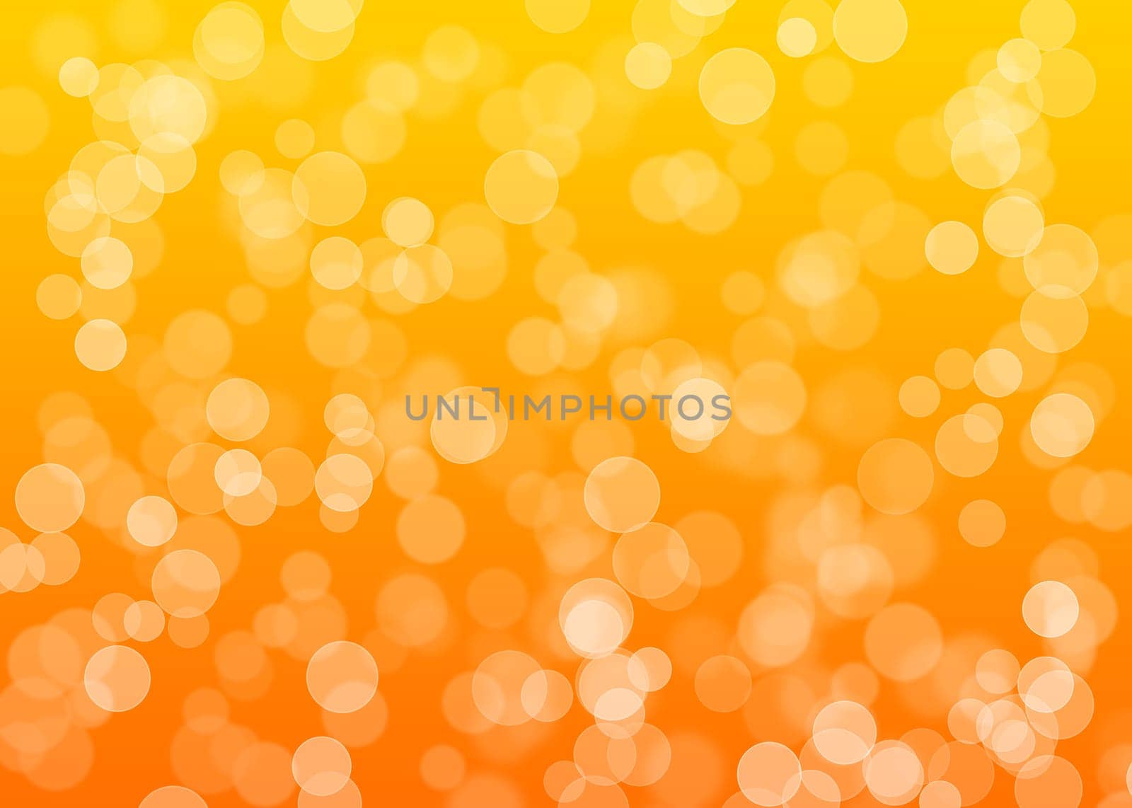 Light reflections orange abstract