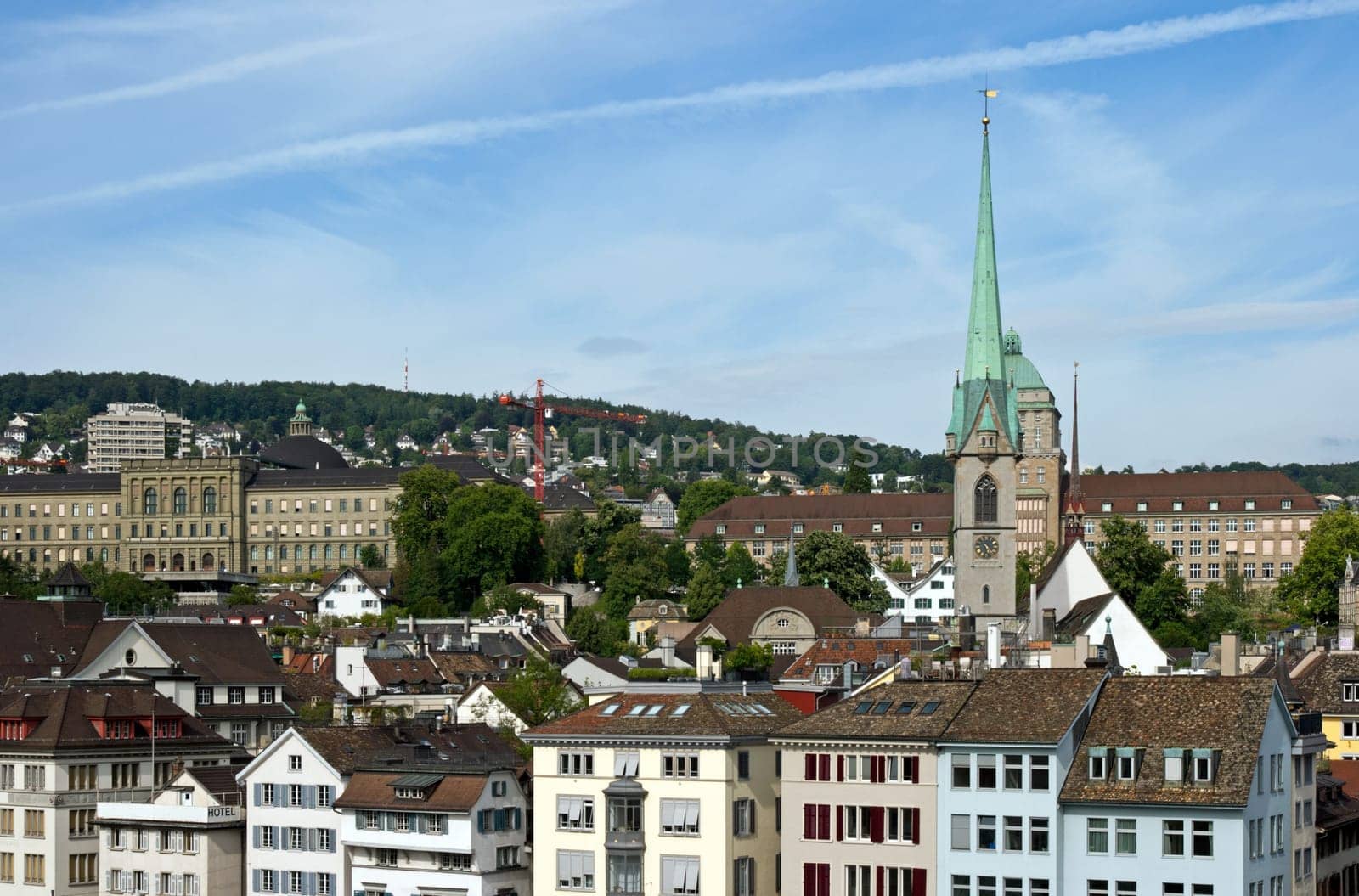 Zurich Old Town,Switzerland
