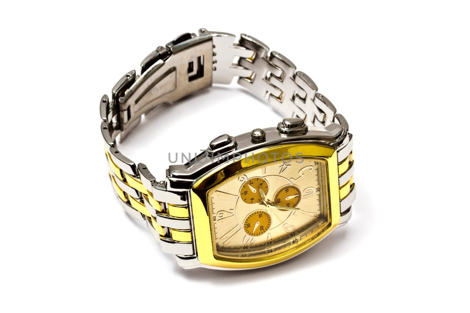 Wristwatch - Isolated on white background