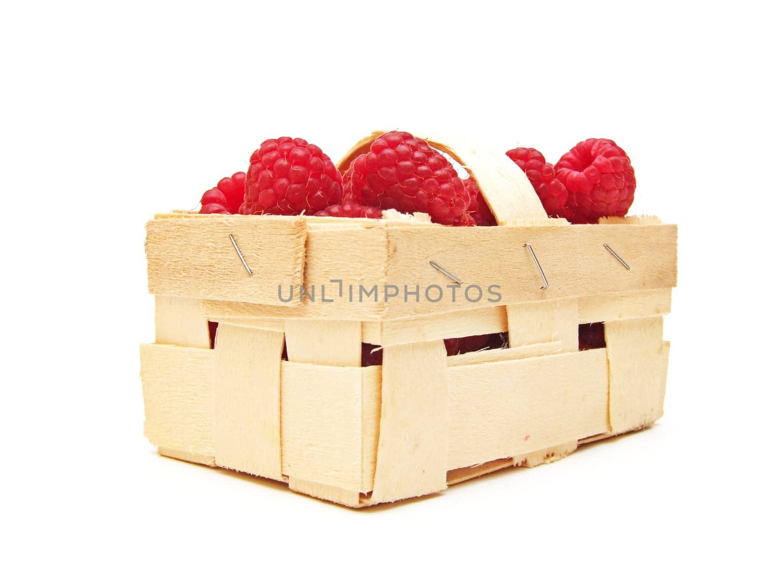 some raspberries (Rubus idaeus)