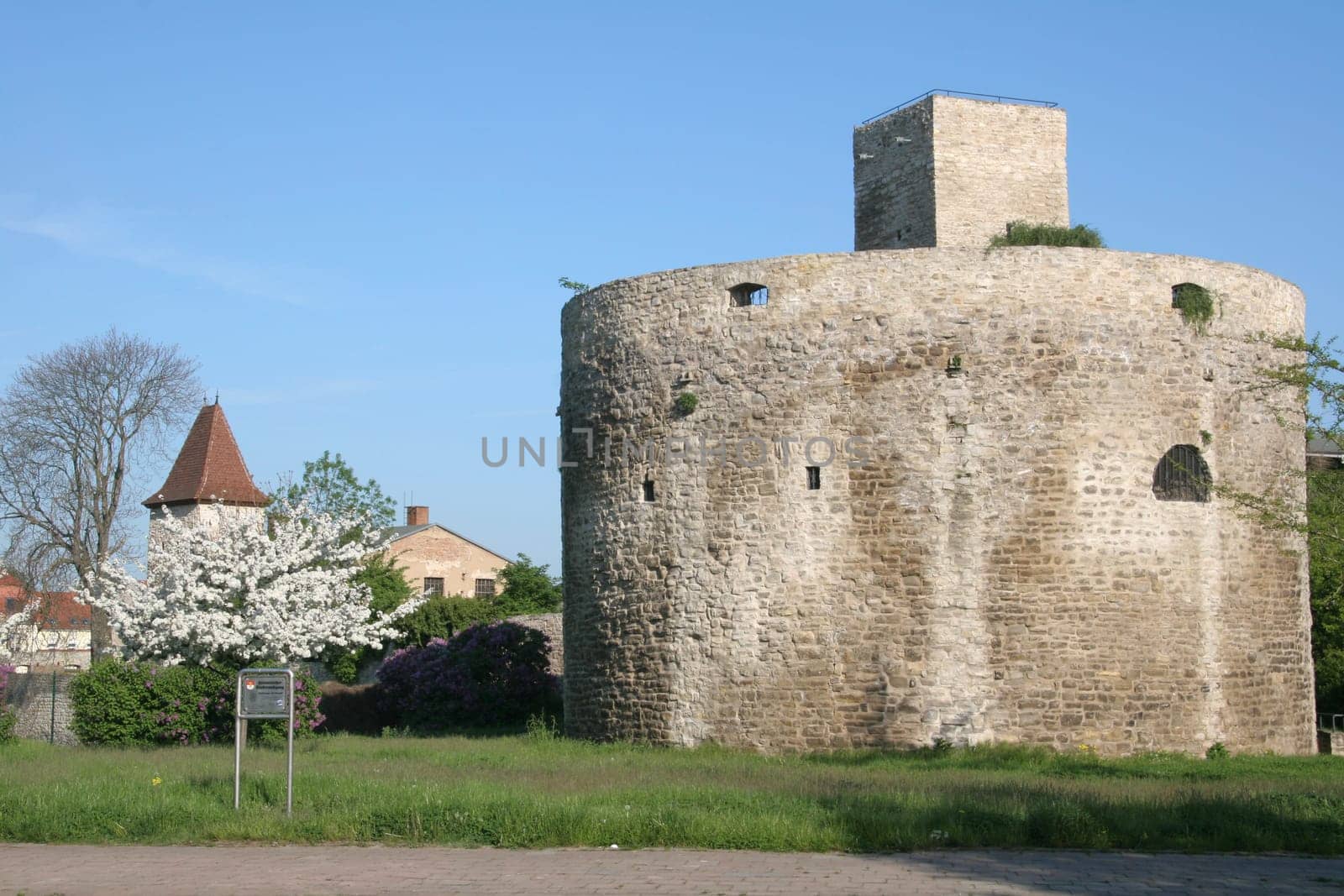 City wall in Staßfurt