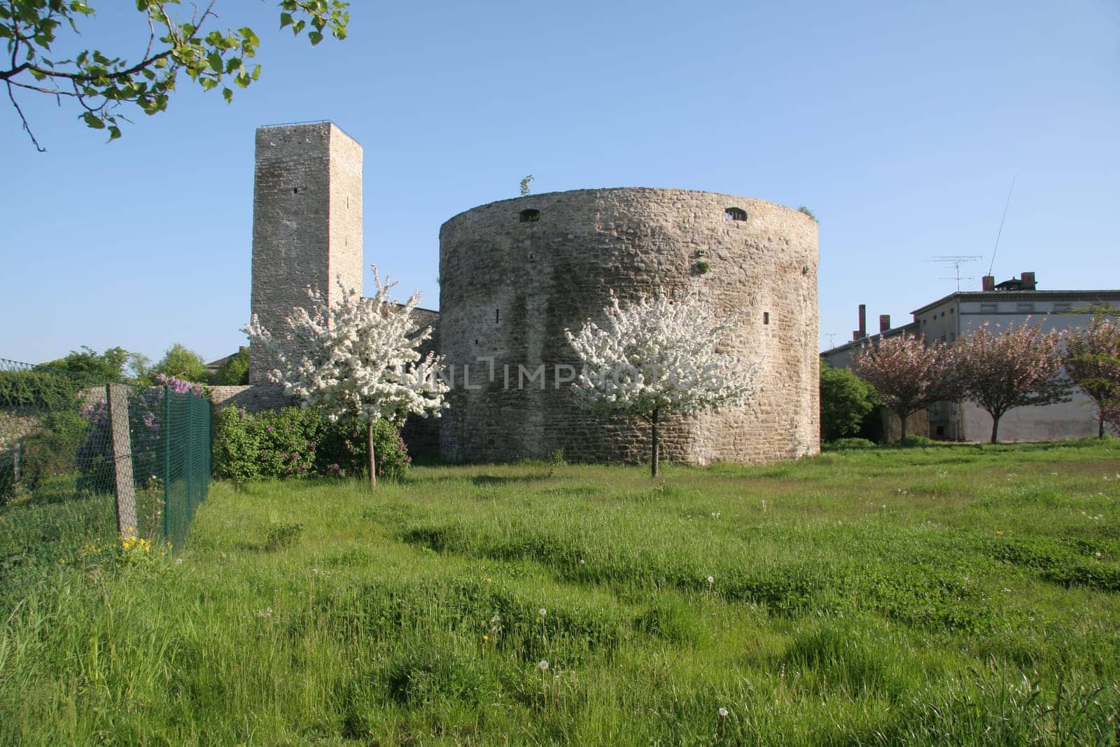 City wall in Staßfurt