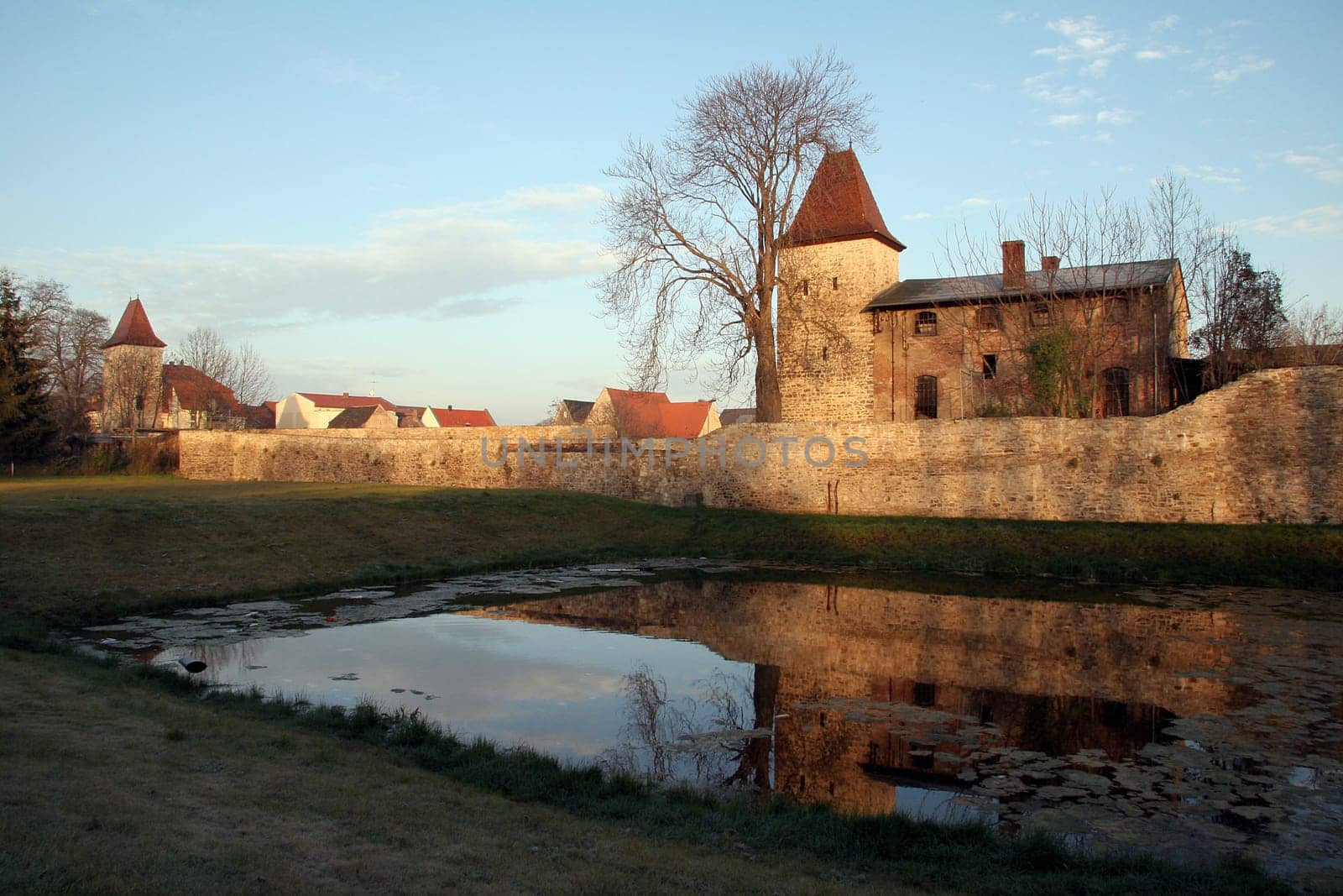 City wall in Staßfurt