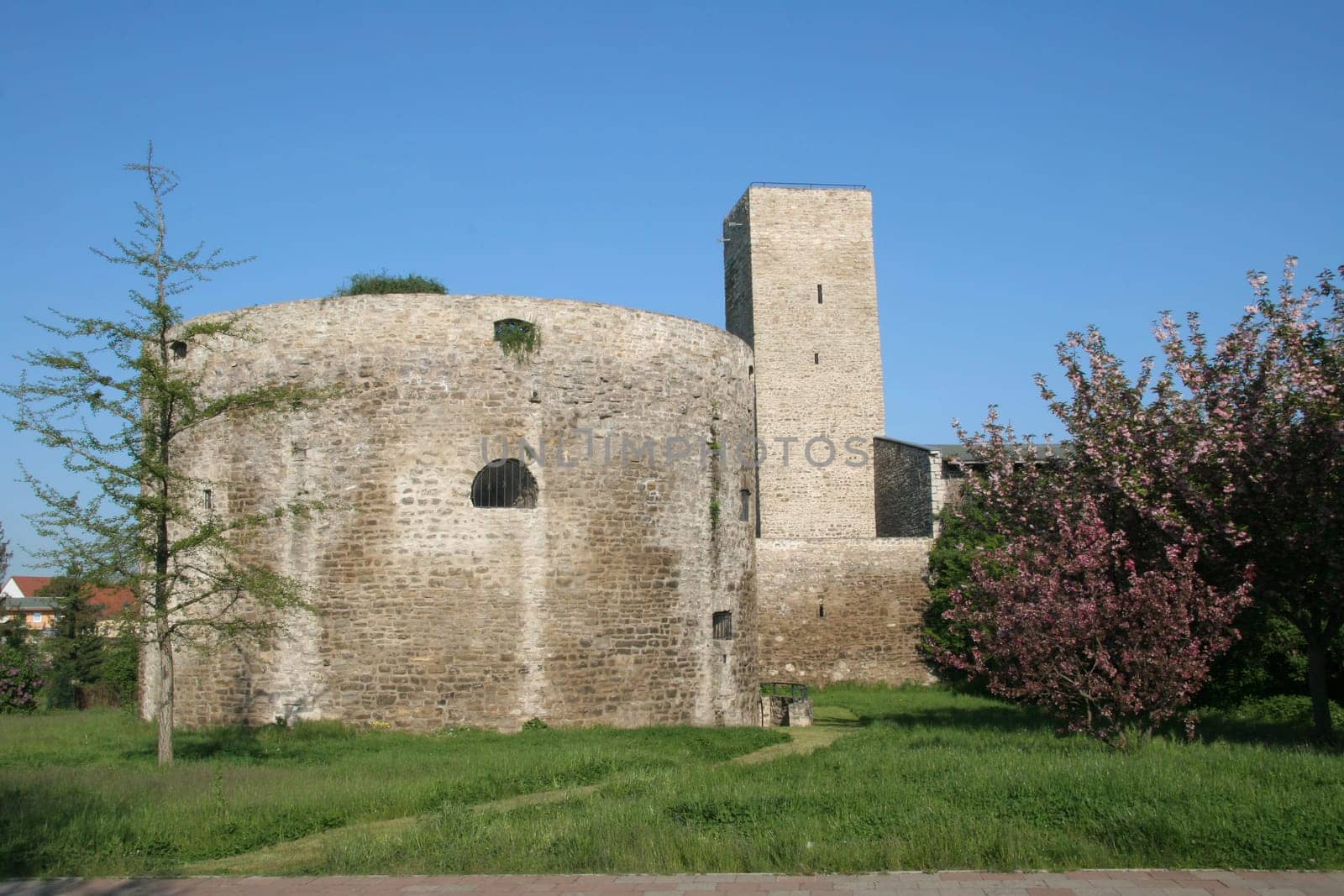 City wall in Staßfurt