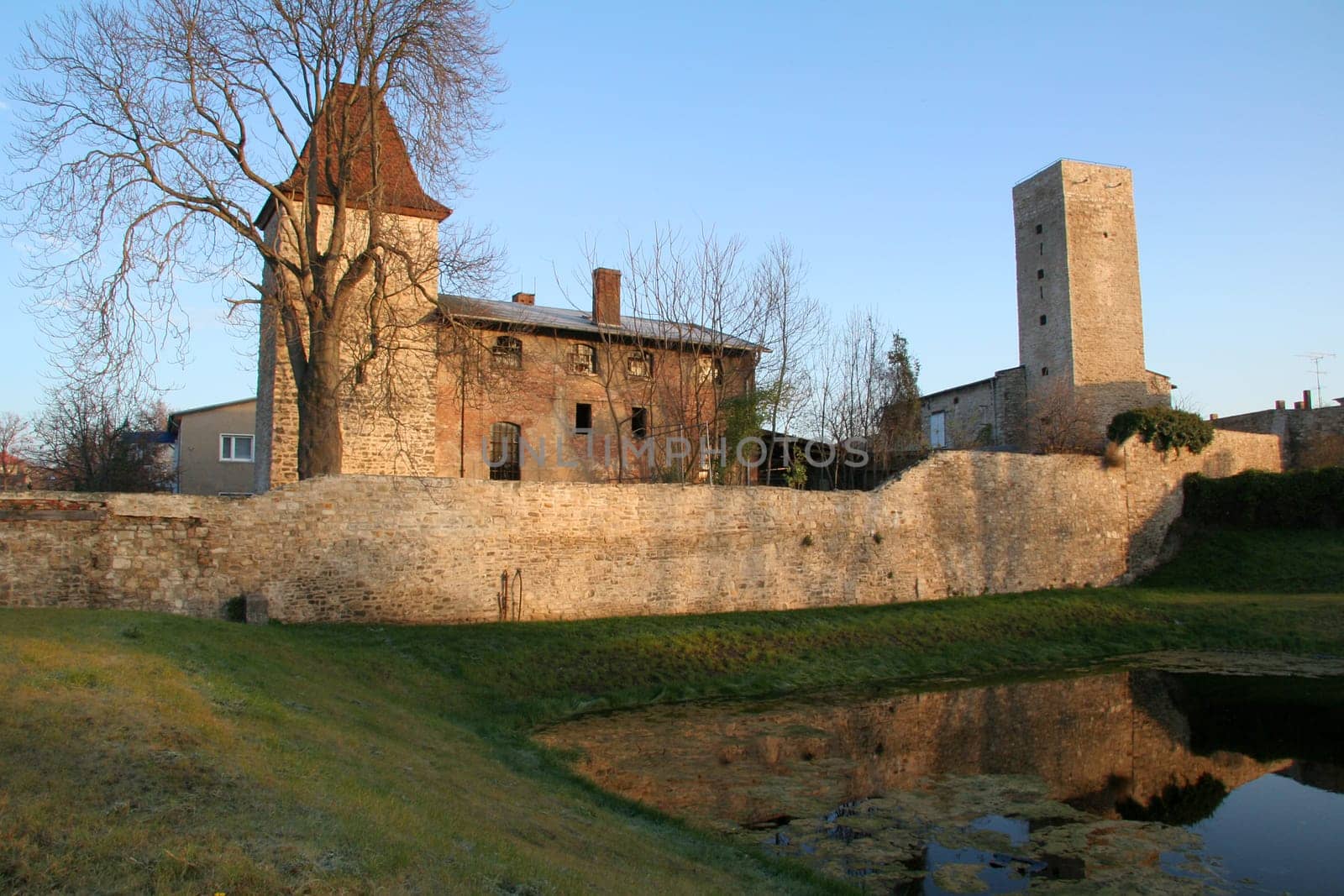 City wall in Staßfurt
